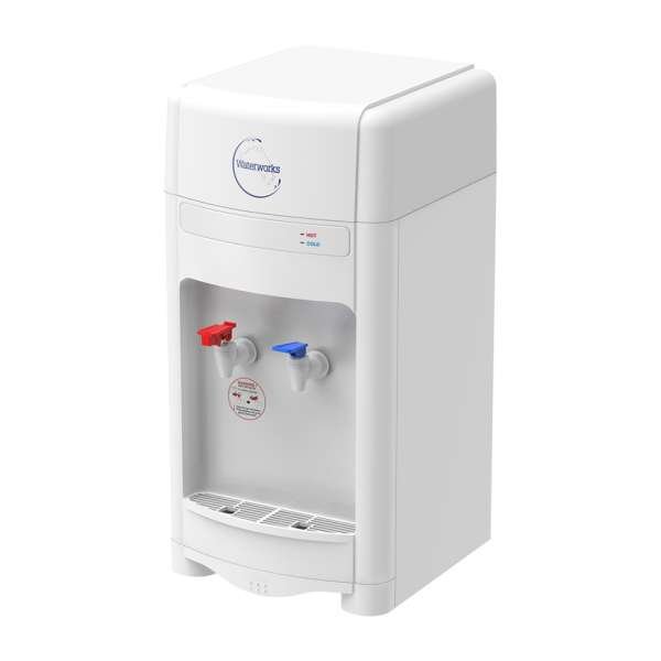 Waterworks Plumbed In Counter Top Off White Water Cooler - D5C/D5CH - Image 3