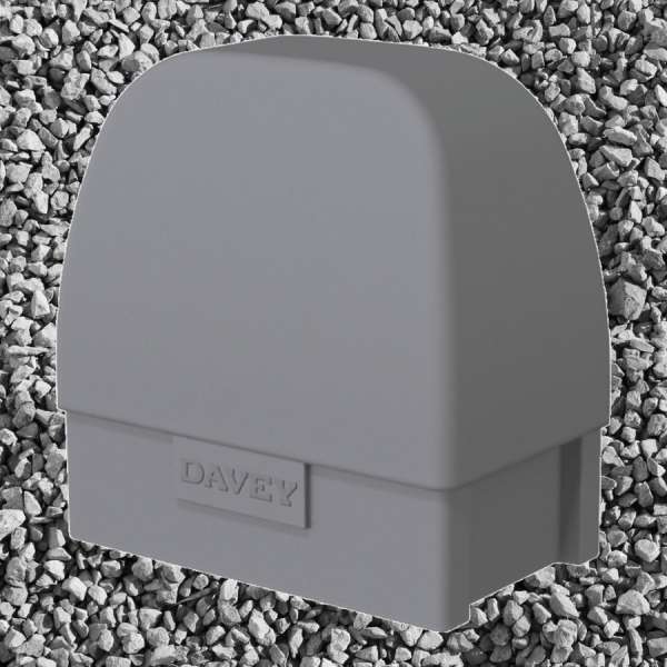 Davey pump cover - Light Grey
