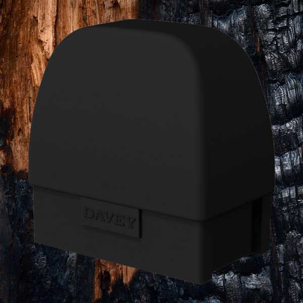 Davey pump cover - Black