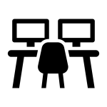 Computer screen icon Computer screen icon