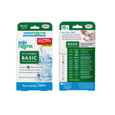 Safe Home BASIC 120 Water Quality Test Kit