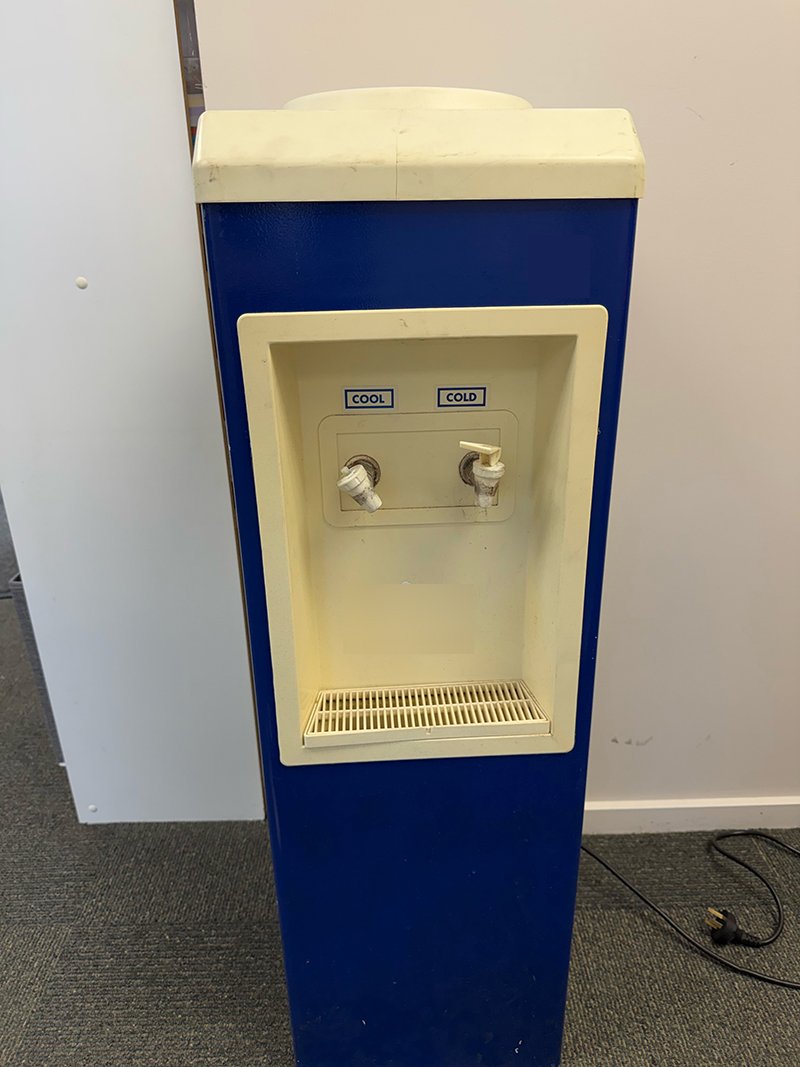 Neglected water cooler