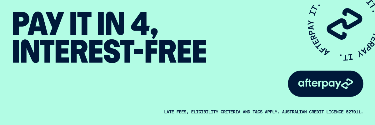 Pay in 4 interest free payments